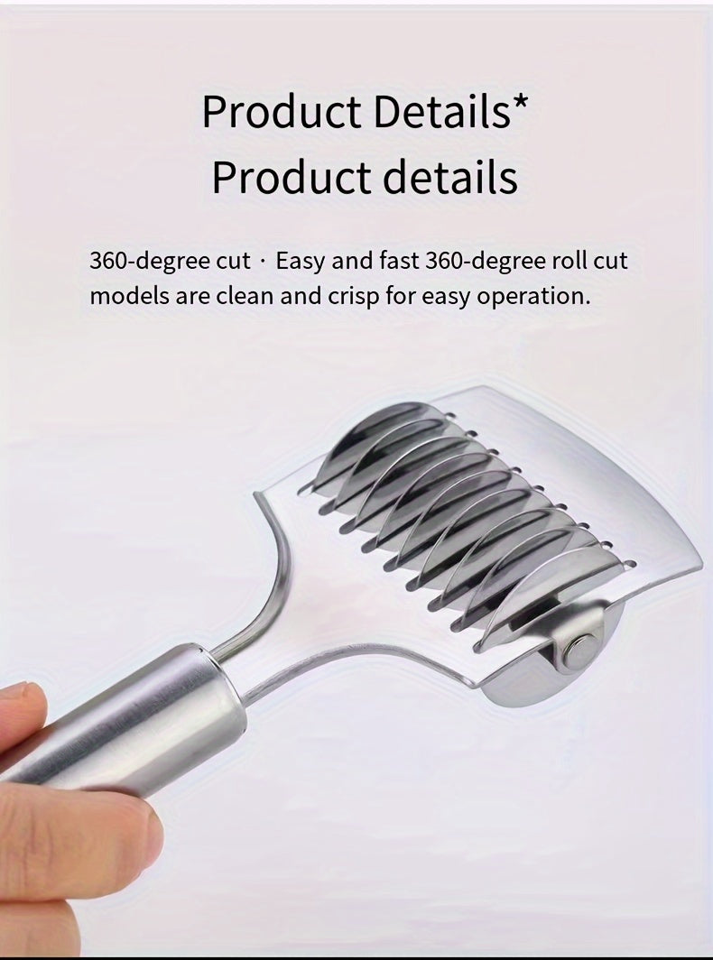 PastaMaker - Cutter manual din inox pentru tăiței