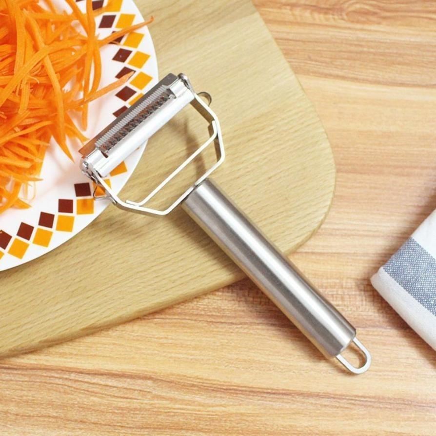 Magic Peeler Duo instrument de top pentru decojirea și felierea legumelor și fructelor