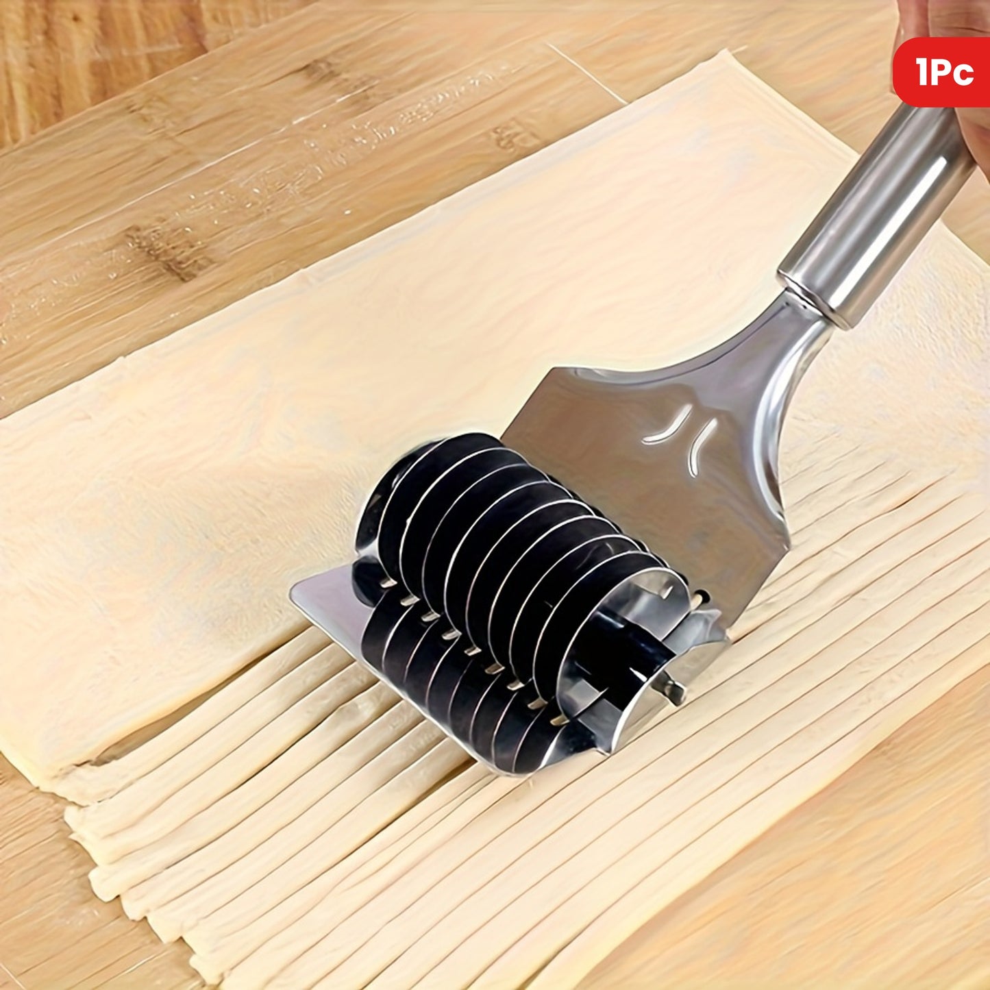 PastaMaker - Cutter manual din inox pentru tăiței