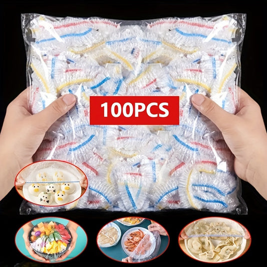 Wraps, folii alimentare elastice reutilizabile – 100 bucăți