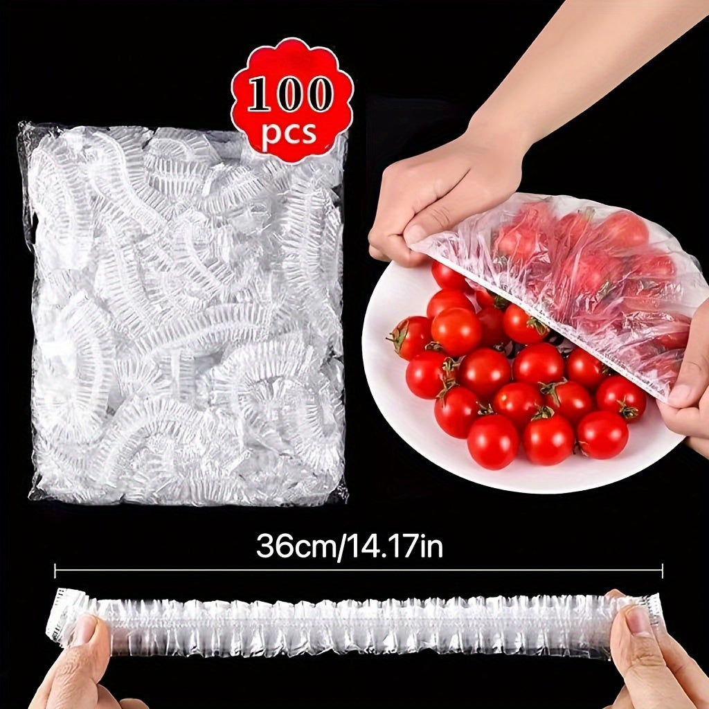 Wraps, folii alimentare elastice reutilizabile – 100 bucăți