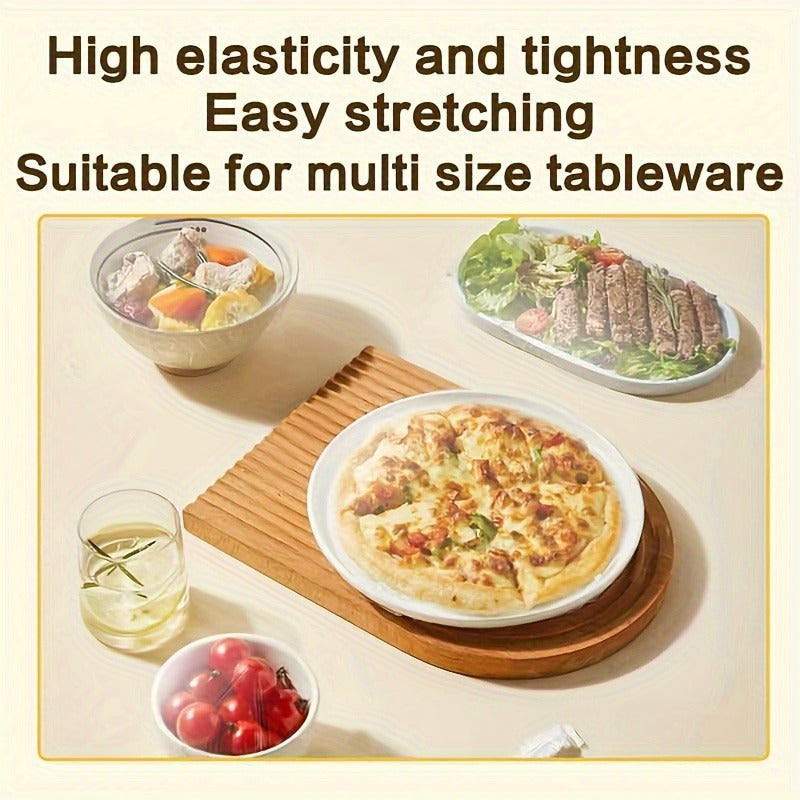 Wraps, folii alimentare elastice reutilizabile – 100 bucăți