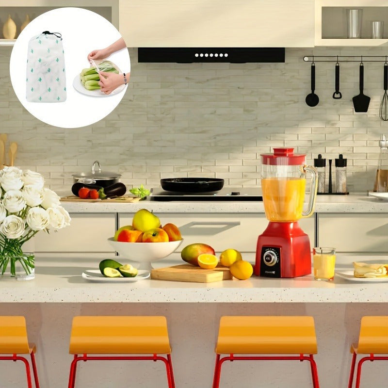Wraps, folii alimentare elastice reutilizabile – 100 bucăți