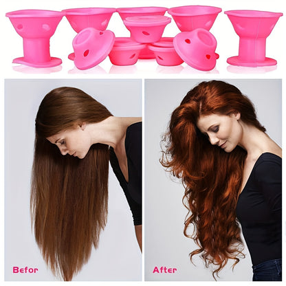 BestCurls - bigudiuri din silicon pentru bucle complete și durabile (set de 20 buc.)